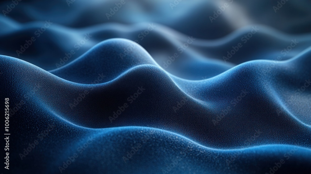Abstract Blue Waves Abstract Blue Waves