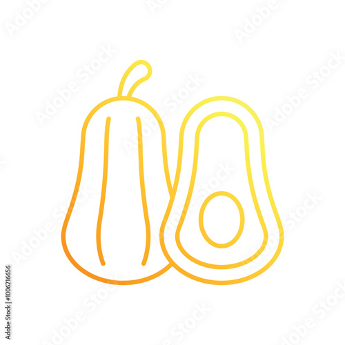 Squash vector icon