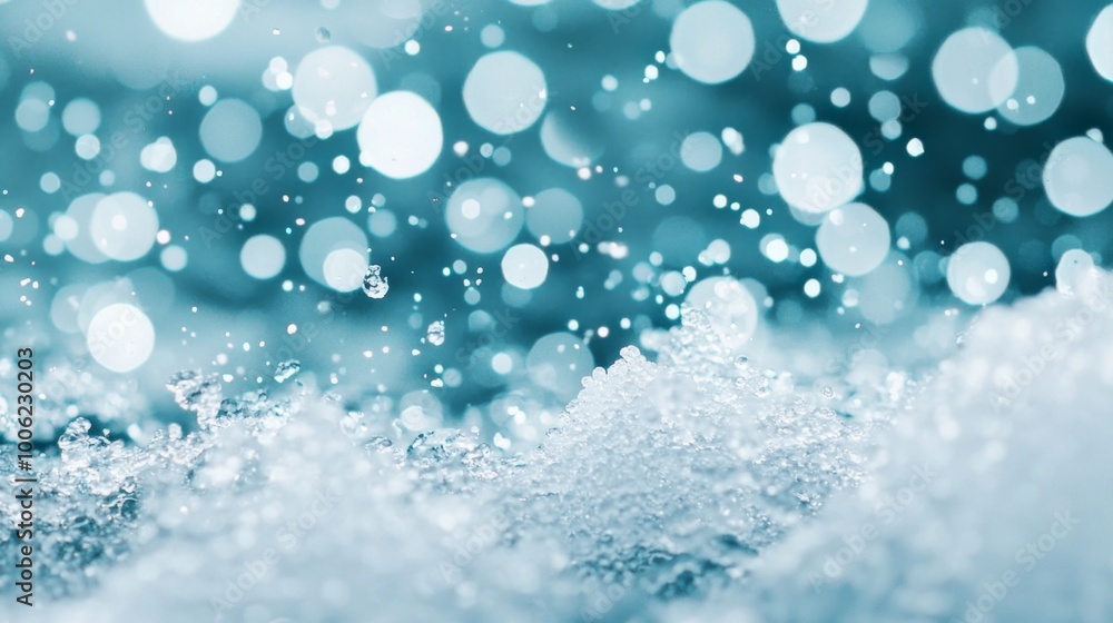 Frozen Wave Symphony, a mesmerizing display of flowing blue waves and snow, capturing the dynamic movement of water in a blizzard-inspired, dreamlike scene. Frozen Wave Symphony, a mesmerizing display of flowing blue waves and snow, capturing the dynamic movement of water in a blizzard-inspired, dreamlike scene.