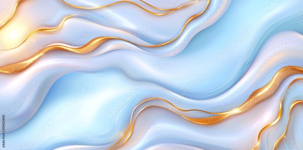 Decorative wallpaper in 3D. Abstract and resin geodes, as well as functional art, such as watercolor geodes. A gold, grey, and white marble background. Decorative wallpaper in 3D. Abstract and resin geodes, as well as functional art, such as watercolor geodes. A gold, grey, and white marble background.