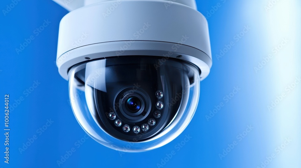 Modern Security Camera with Motion Detection Feature Modern Security Camera with Motion Detection Feature