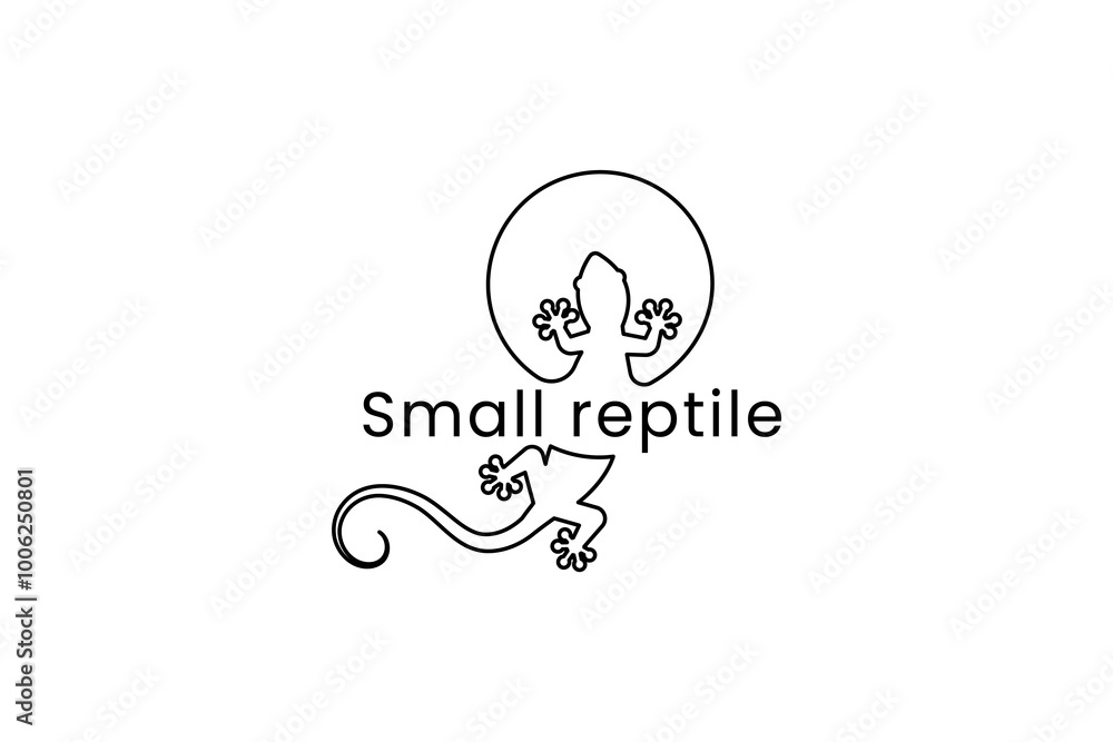 Lizard Logo. Gecko Logo. Chameleon Logo. Simple and Modern. Vector illustration Lizard Logo. Gecko Logo. Chameleon Logo. Simple and Modern. Vector illustration