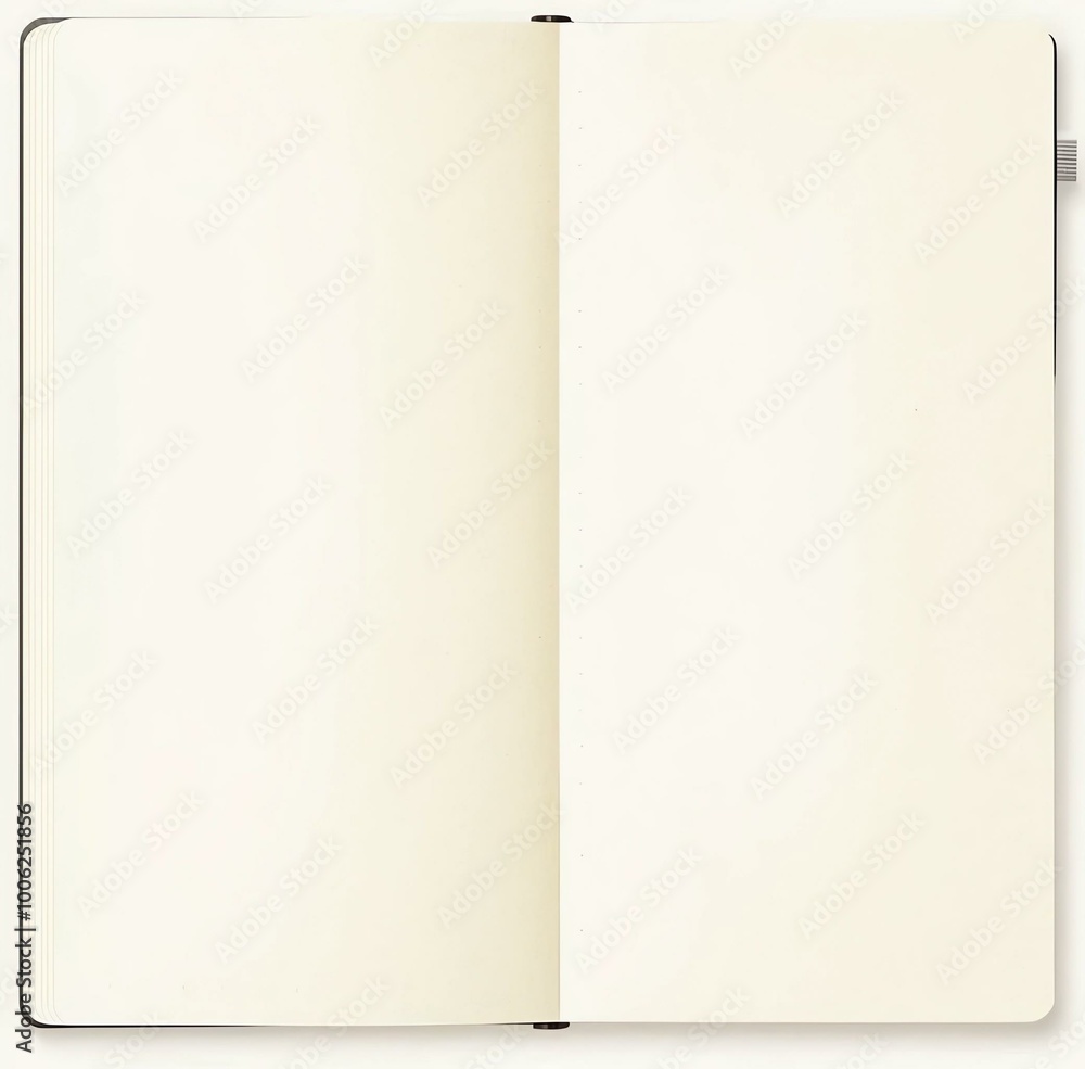 Opened Notebook Background Opened Notebook Background