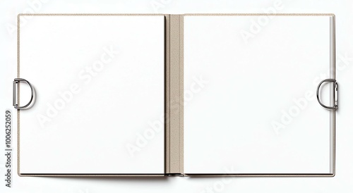 Opened Notebook Background