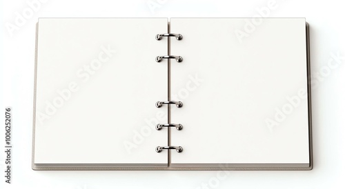 Big Spiral-Bound Book Notebook Background