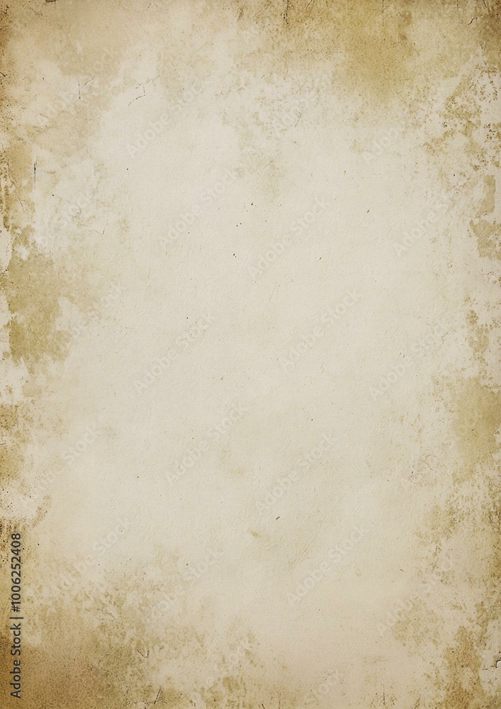 Blank Aged Paper with Stain Blank Aged Paper with Stain