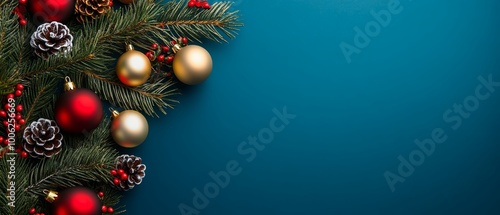 Christmas and New year background