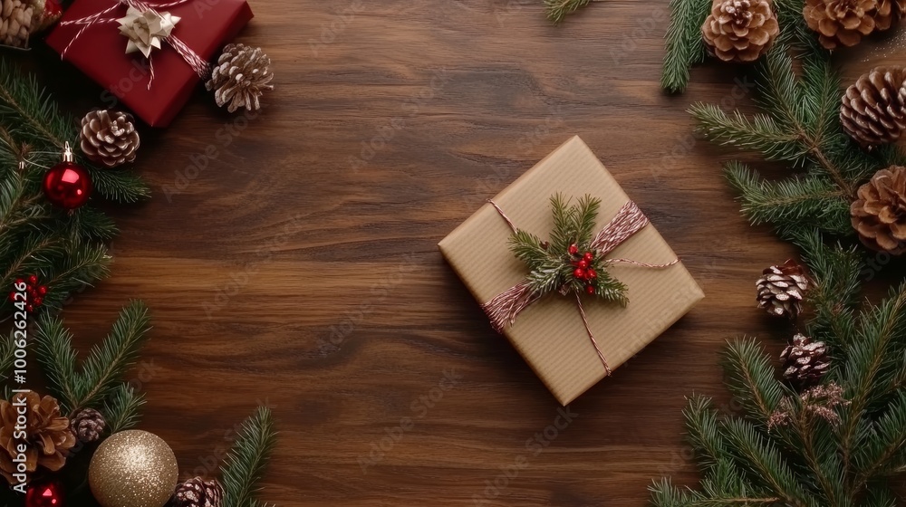Christmas and New year background Christmas and New year background