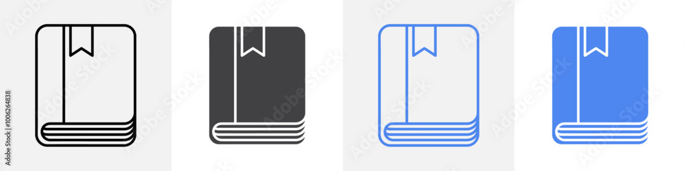 book mark icon vector set use for web book mark icon vector set use for web