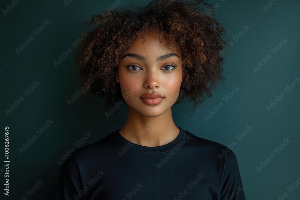 oversized black tshirt mockup styled by a confident african american female model showcasing casual fashion against a simple backdrop highlighting the garments versatility and comfort oversized black tshirt mockup styled by a confident african american female model showcasing casual fashion against a simple backdrop highlighting the garments versatility and comfort