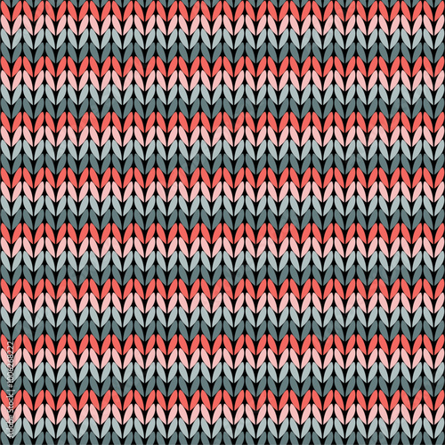 Knitted background pattern wallpaper knitting decorative print handmade textile knitting handiwork