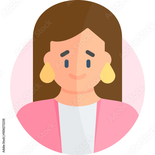 Actress Flat Icon