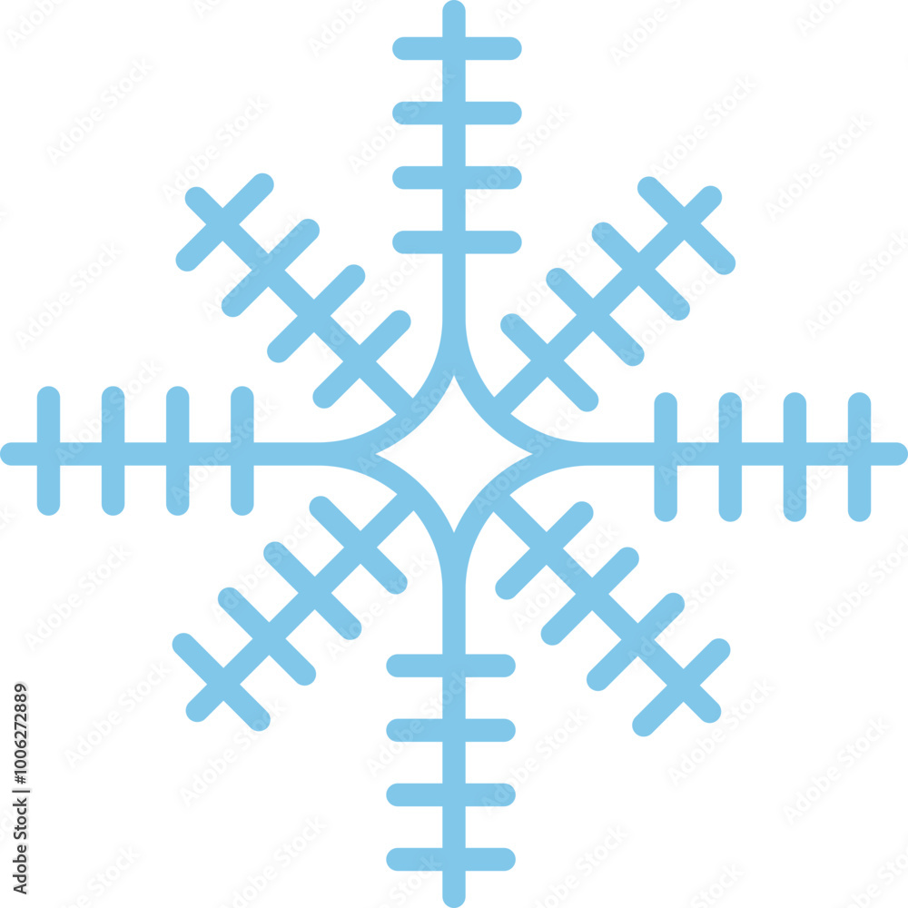 Obraz premium Snowflake icon