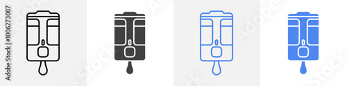 hand wash icon vector set use for web