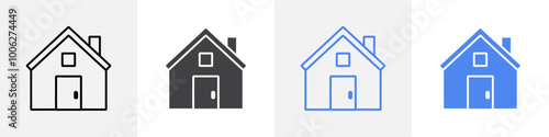 house icon vector set use for web