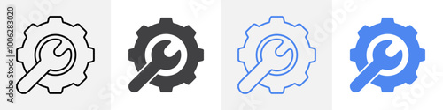setting icon vector set use for web
