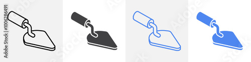 trowel icon vector set use for web