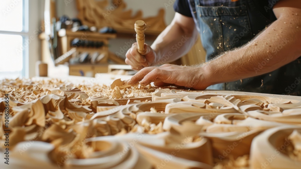 Woodworking: Carving a Intricate Design Woodworking: Carving a Intricate Design