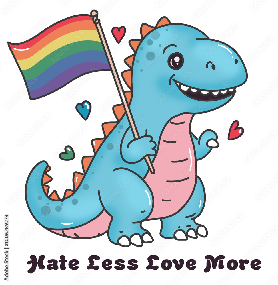 Naklejka premium LGBTQ Pride Month Clipart Vector Illustration