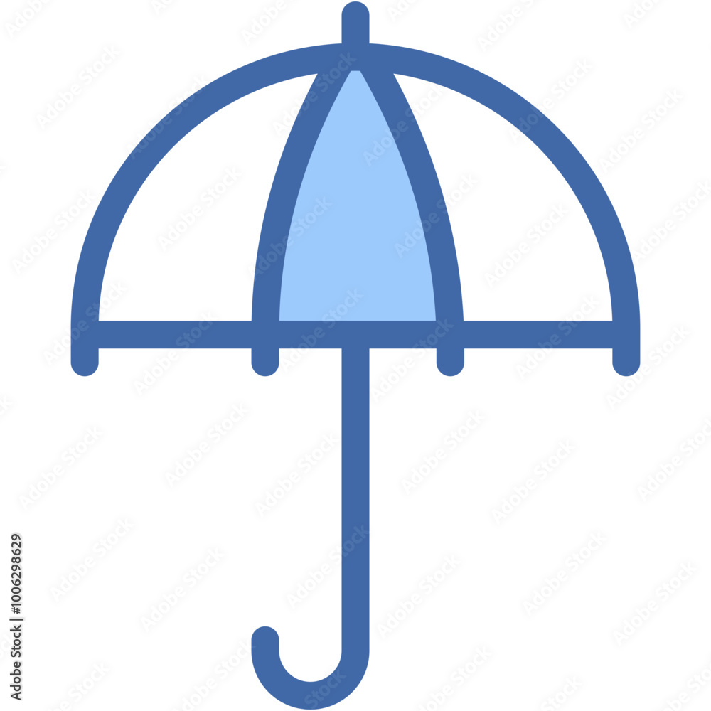 Vector Icon Umbrella, Rain, Weather, Protection, Rainy Vector Icon Umbrella, Rain, Weather, Protection, Rainy