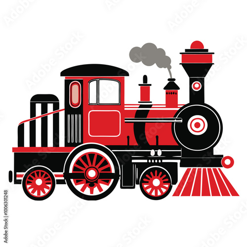 train red vector