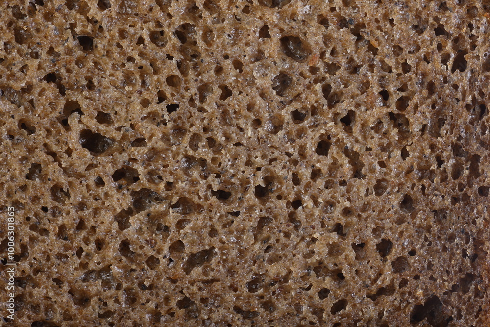 Brown Bread Close-up Textured Background Brown Bread Close-up Textured Background