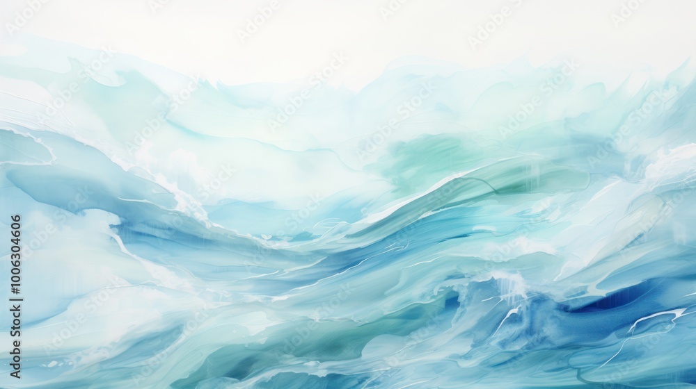 Abstract Ocean Waves Abstract Ocean Waves