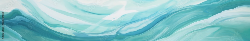 Obraz premium Abstract Ocean Waves