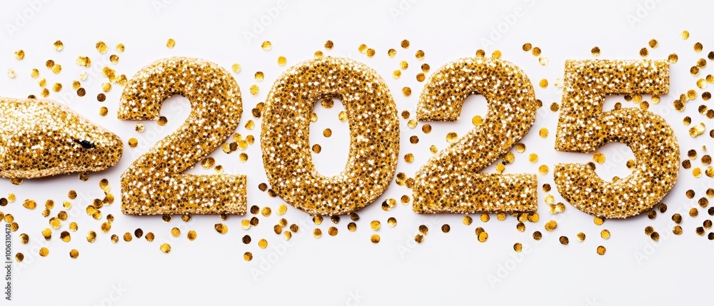 New Year 2025. Holiday banner and Happy new year background New Year 2025. Holiday banner and Happy new year background