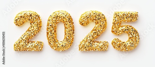 New Year 2025. Holiday banner and Happy new year background