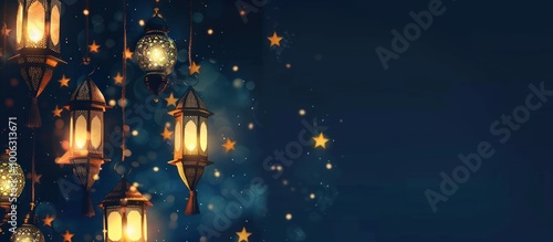 Ramadan Lanterns and Stars