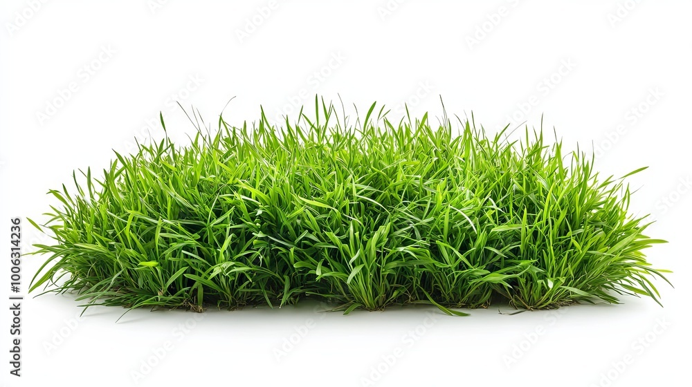 Green grass isolated on white background Green grass isolated on white background