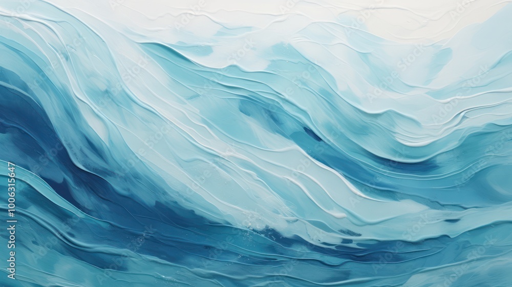 Abstract Ocean Waves Abstract Ocean Waves