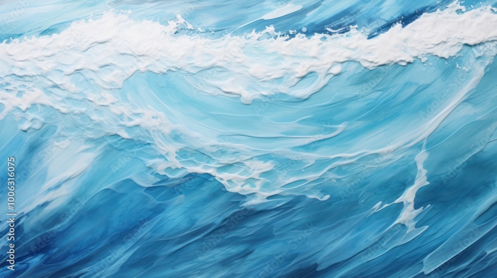Abstract Ocean Waves Abstract Ocean Waves