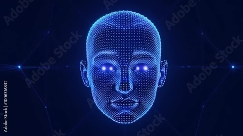 3d rendered illustration of a head