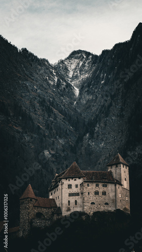 Mountain castle