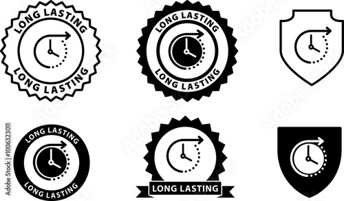 Long Lasting icon , vector illustration
