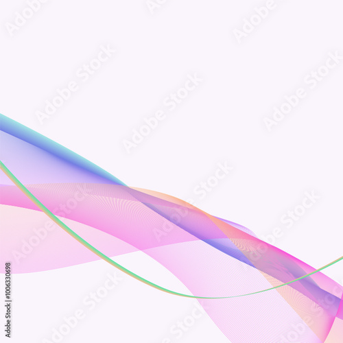 Blend Modern Weve Colorfull Abstract Image