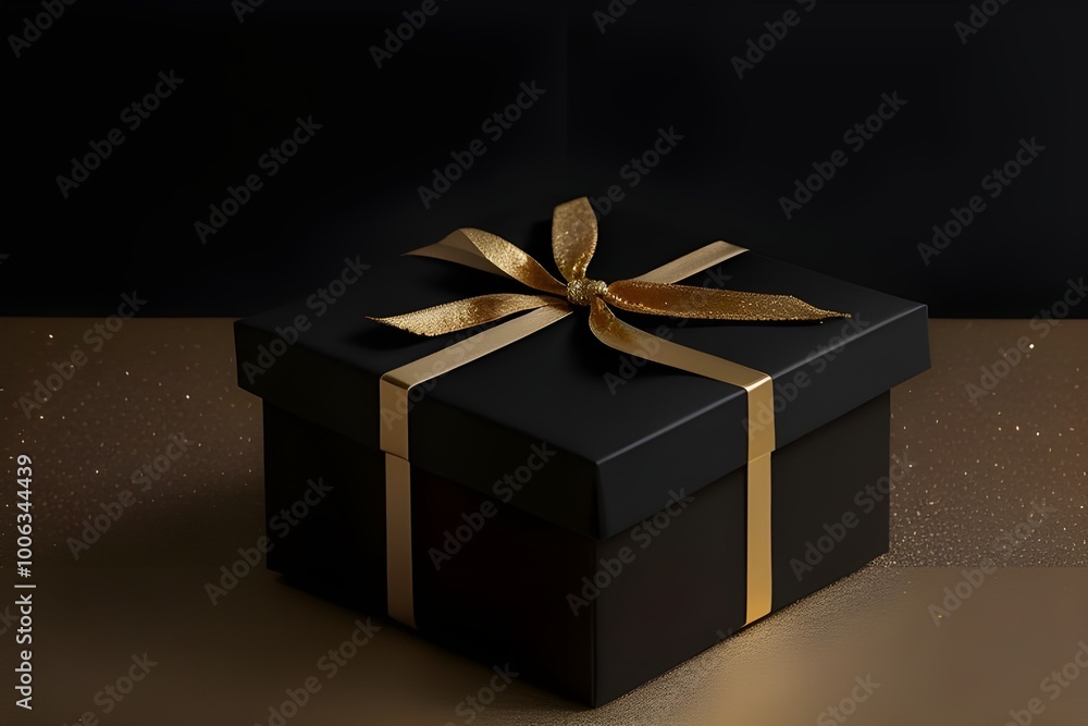 gift box for luxury present or black friday concept backdrop gift box for luxury present or black friday concept backdrop