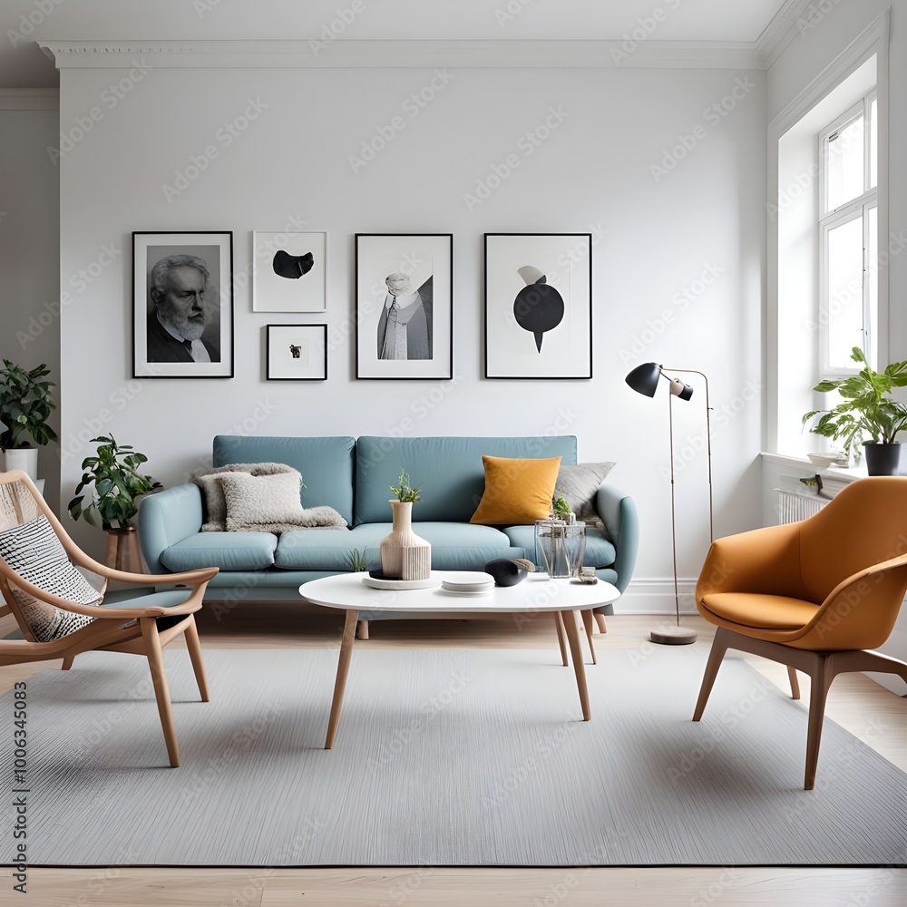 Fototapeta premium modern interior home design