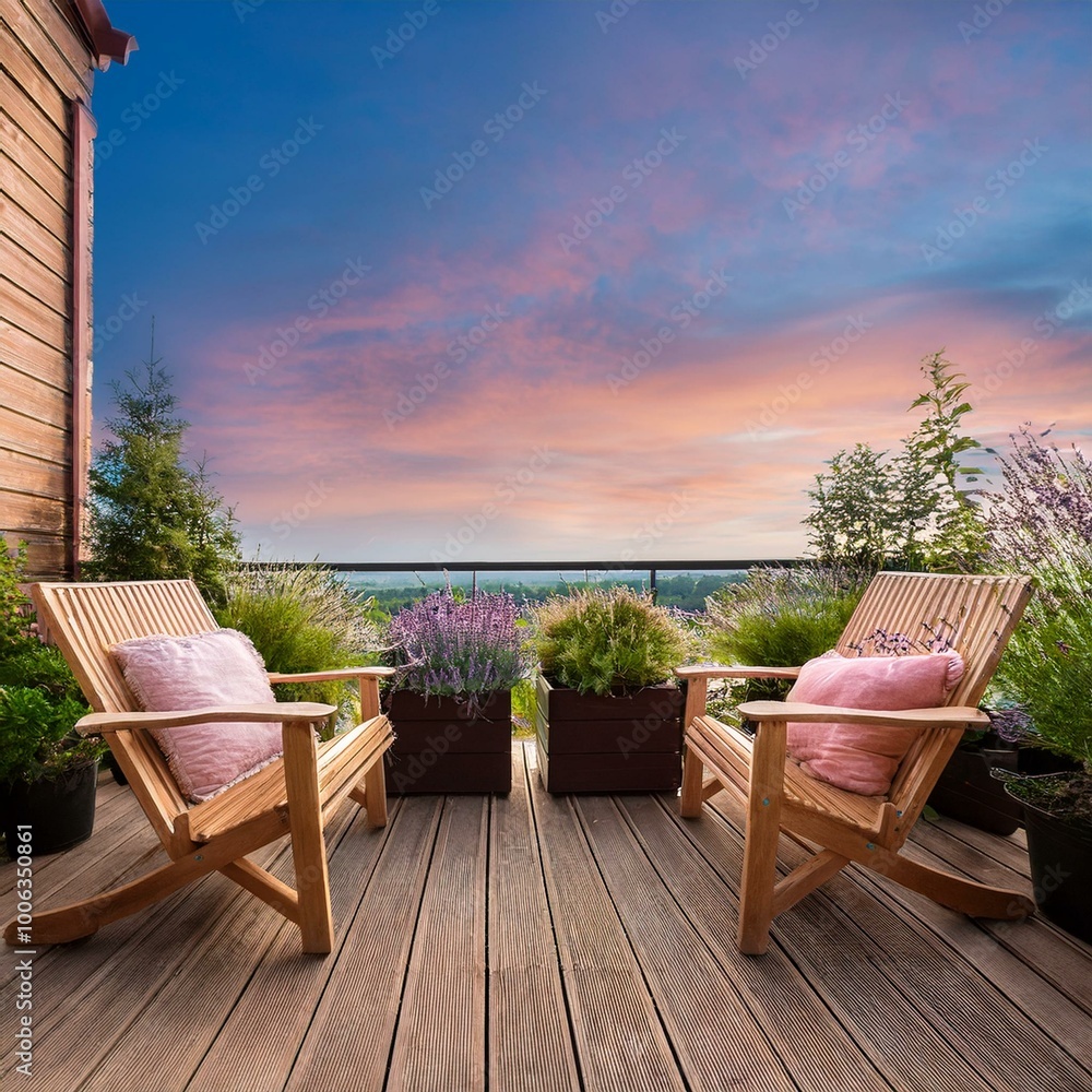 Fototapeta premium patio seating