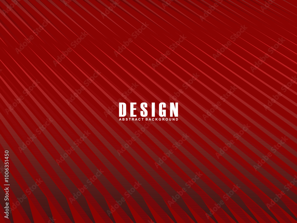 Obraz premium Premium background design with diagonal shiny red lines pattern. Vector horizontal template for banner, digital business, contemporary formal invitation, luxury voucher, prestigious gift certificate.