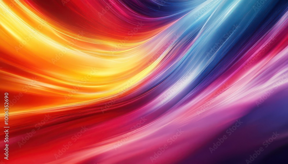 Obraz premium Online presentation with vibrant slides, sleek modern background, dynamic lighting, high contrast, photo-realistic