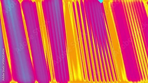 Neon Curtain Reflective Cloth Texture Abstract Geometry Flow Animation Motion Graphics Technology DJ Event Awards Night Digital VJ Loop Visuals Video Background for Event