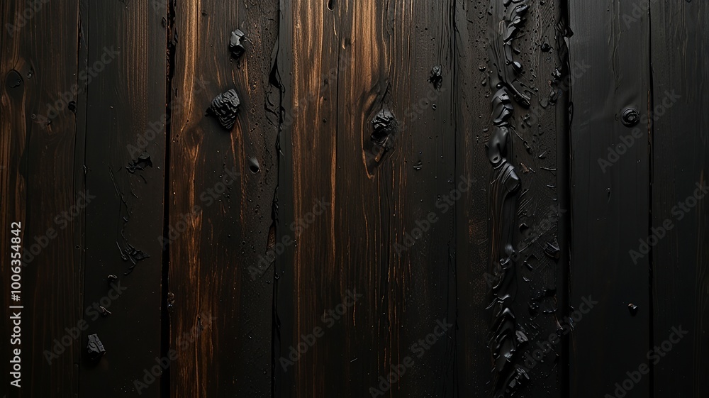 Fototapeta premium Free Photo luxuriously burnt wall texture on a deep charcoal background