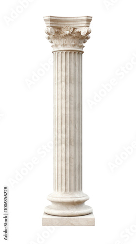 PNG Marble pillar architecture ancient column.