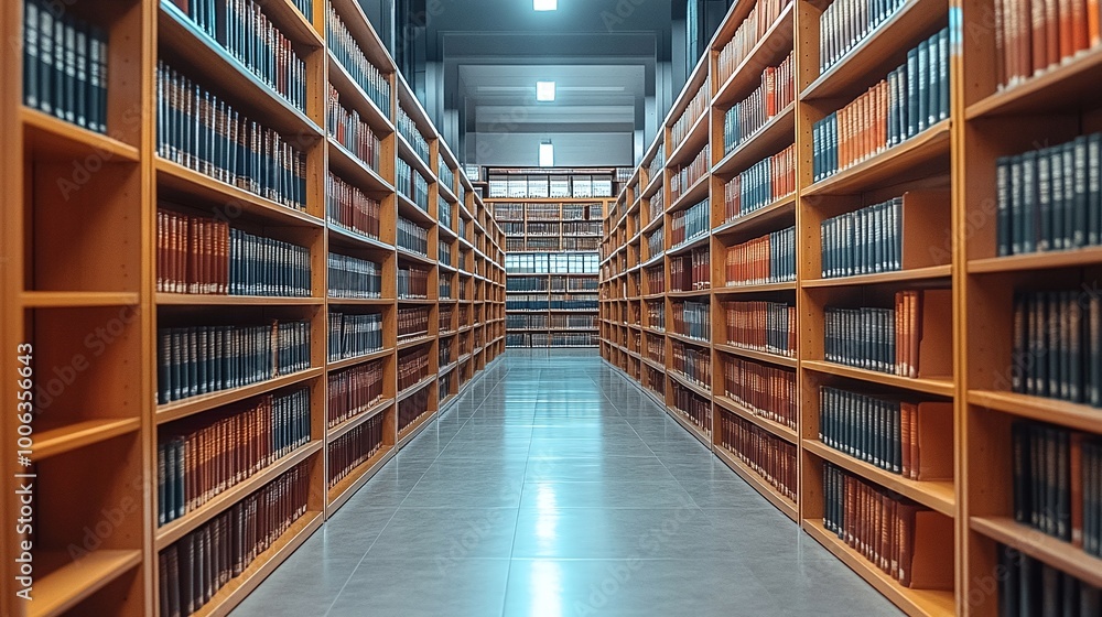 professional law library with shelves of legal books and documents, offering attorneys a comprehensive space for legal research and study in a well-organized office environment professional law library with shelves of legal books and documents, offering attorneys a comprehensive space for legal research and study in a well-organized office environment