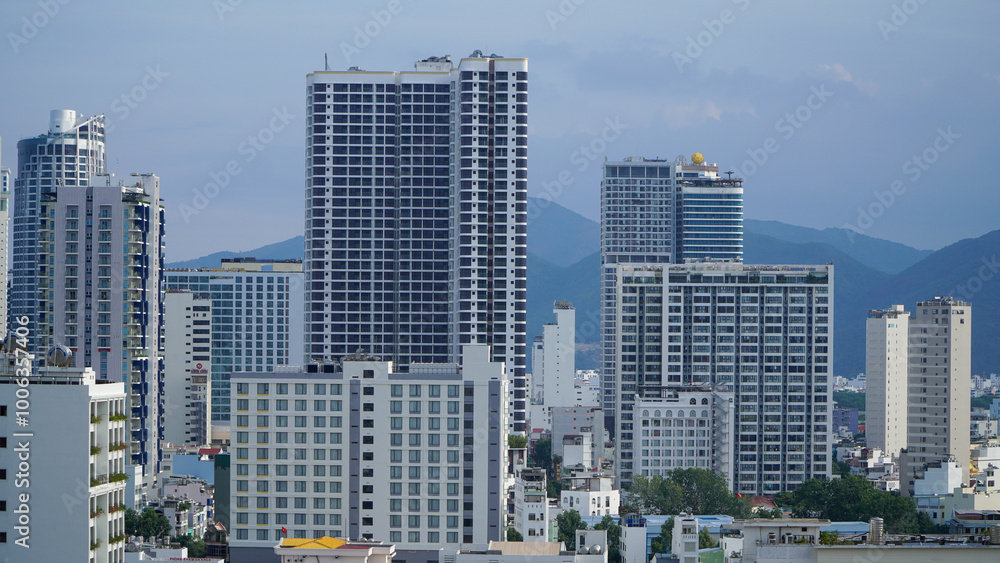 Fototapeta premium Nha Trang City, Vietnam