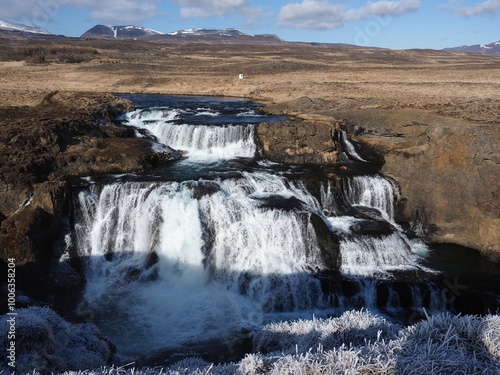 Island Reykjafoss photo