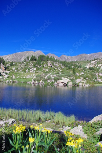 Le Carlit sommet des Pyrénées orientales, montagne des catalans photo